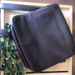All leather Coach purse